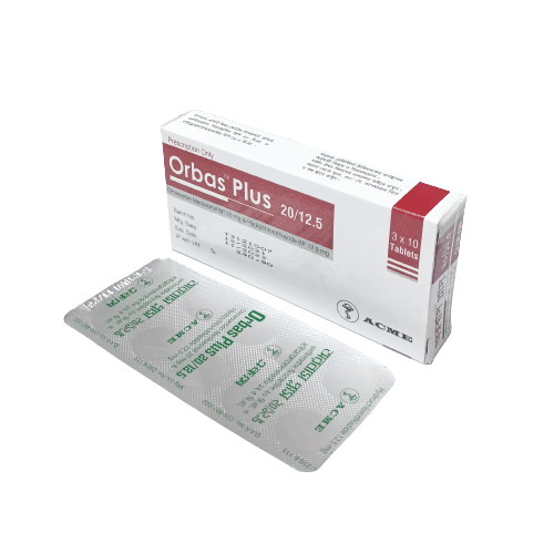 Orbas Plus 20 12.5mg+20mg Tablet