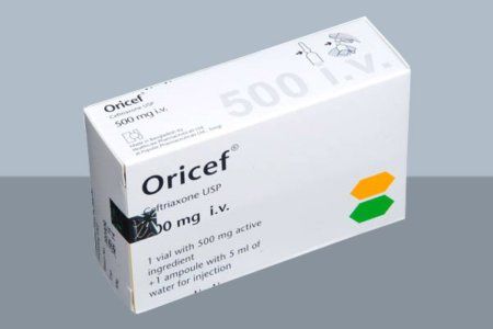 Oricef IV 500mg Injection