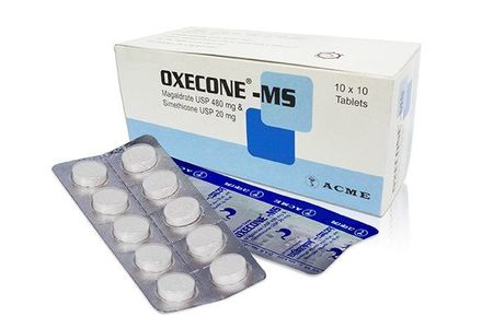 Oxecone MS Chewable Tablet 480mg+20mg Tablet