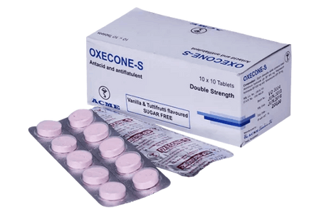 Oxecone S 400mg+400mg+30mg Tablet