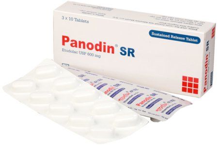 Panodin SR 600mg Tablet