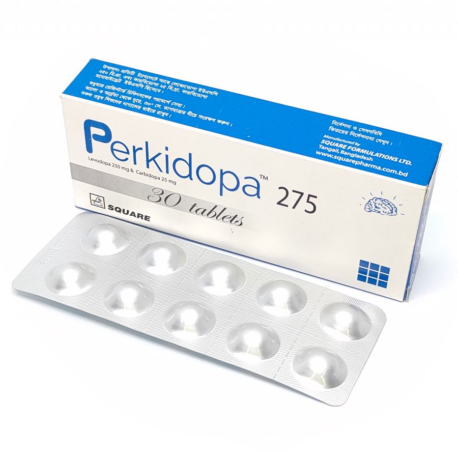 Perkidopa 275 25mg+250mg Tablet