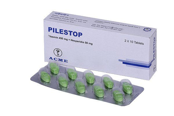 Pilestop 450mg+50mg Tablet