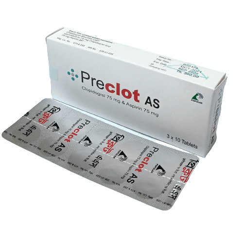 Preclot-AS 75mg+75mg Tablet