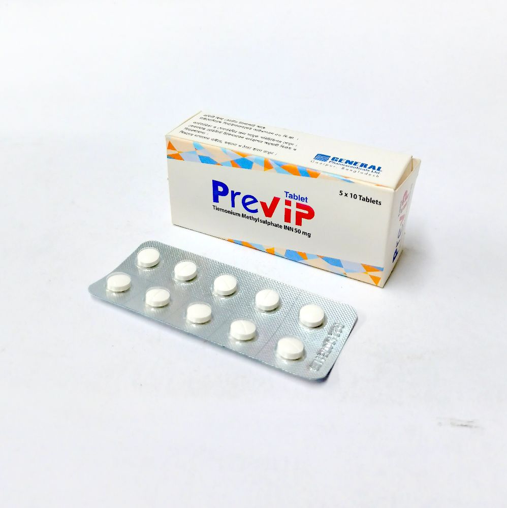 Previp 50mg Tablet