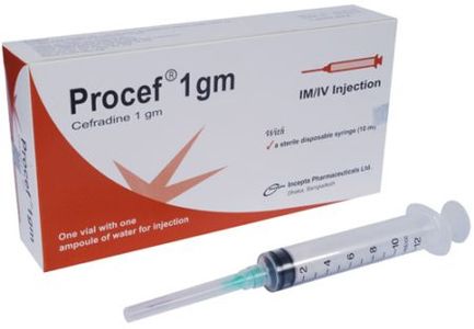 Procef IV/IM 1gm/vial Injection