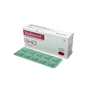 Raditrend 6.25 6.25mg Tablet