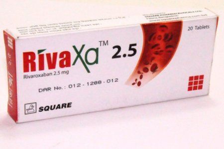RivaXa 2.5 2.5mg Tablet