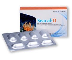 Seacal D 500mg+200IU Tablet