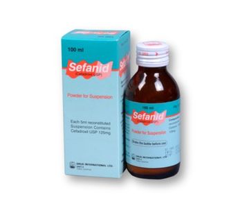 Sefanid 125mg/5ml Powder for Suspension