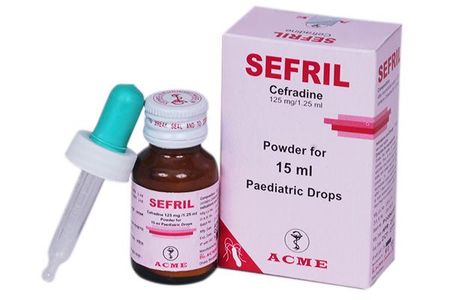Sefril 125mg/1.25ml Pediatric Drops
