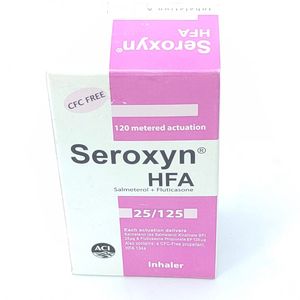 Seroxyn HFA 25/125 25mcg+125mcg Inhaler