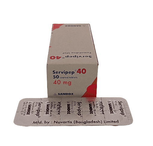 Servipep 40mg Tablet