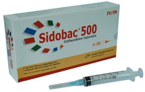 Sidobac IV/IM 500mg/vial Injection