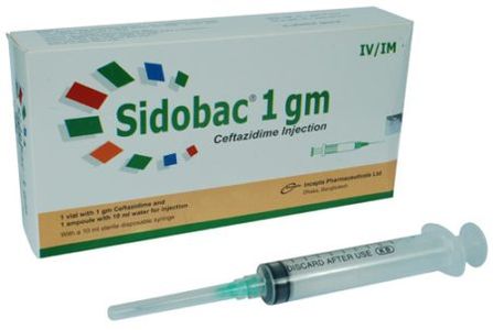 Sidobac IV/IM 1gm/vial Injection