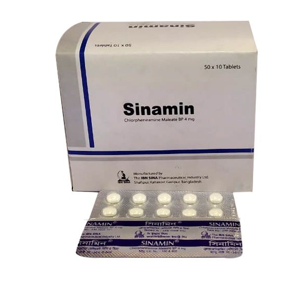 Sinamin 4mg Tablet