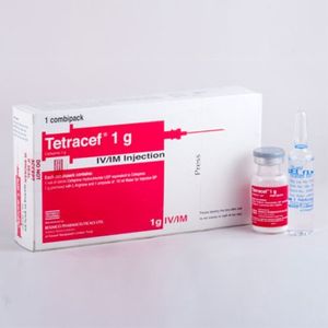 Tetracef IV/IM 1gm 1gm/vial Injection