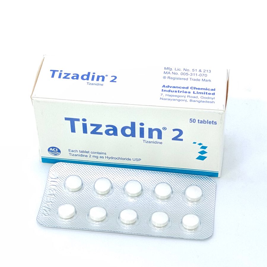 Tizadin 2mg Tablet