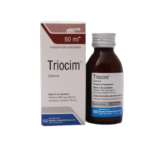 Triocim 100mg/5ml Powder for Suspension