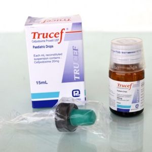 Trucef 20mg/ml Pediatric Drops