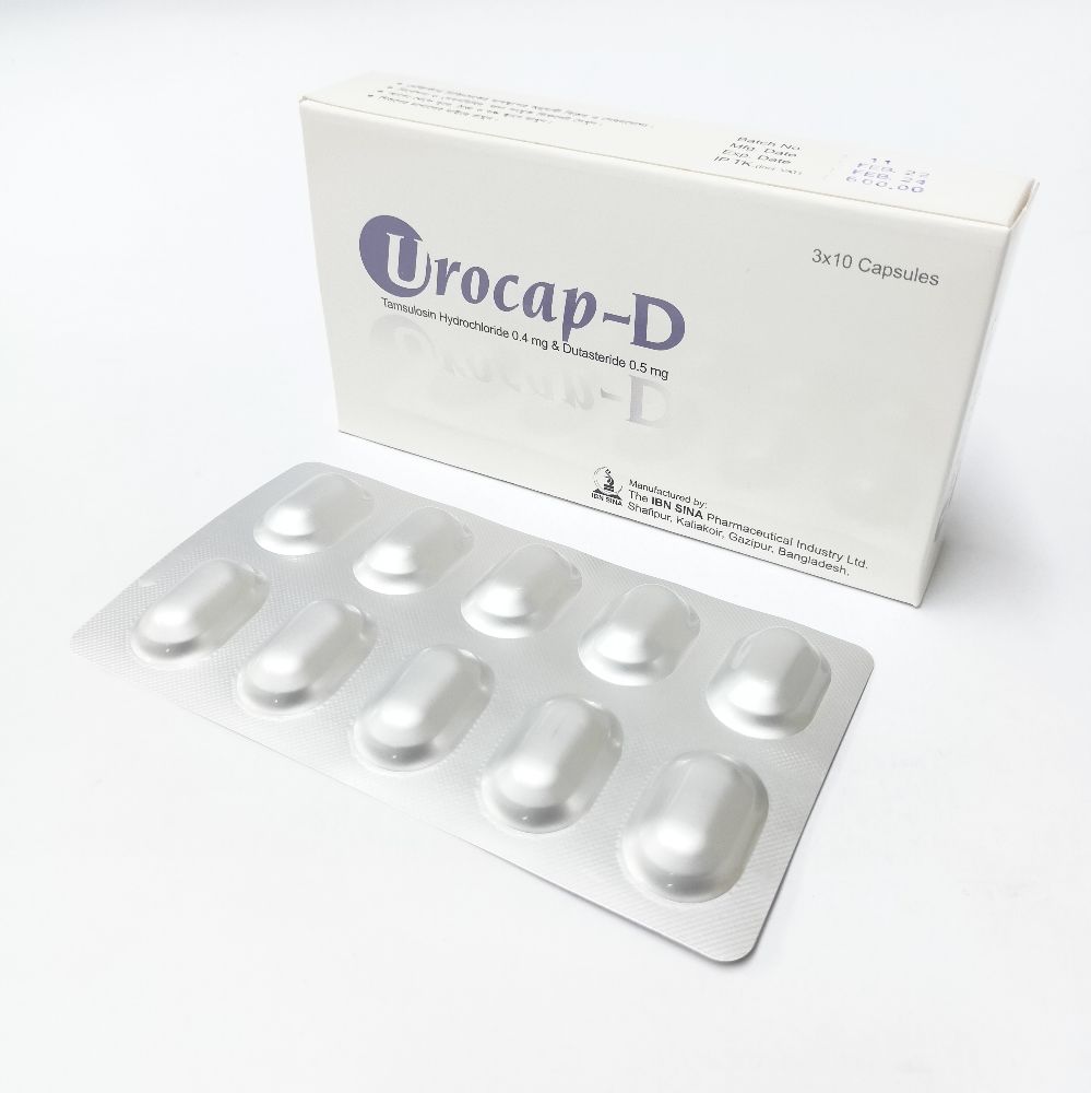 Urocap-D 400mcg+500mcg Capsule