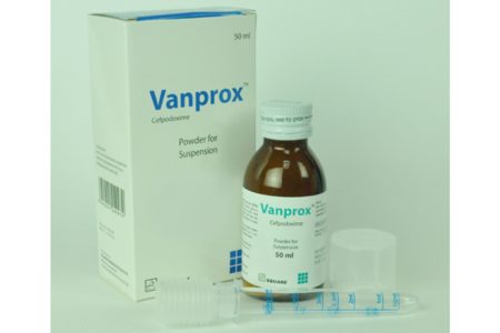 Vanprox 40mg/5ml Powder for Suspension