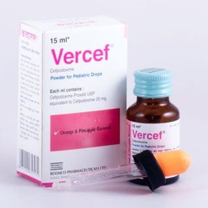Vercef 20mg/ml Pediatric Drops