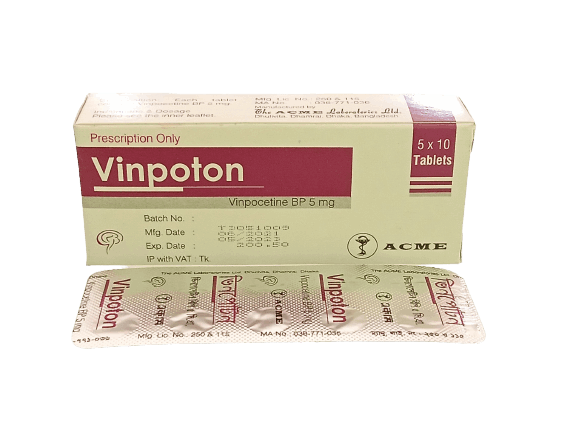 Vinpoton 5mg Tablet