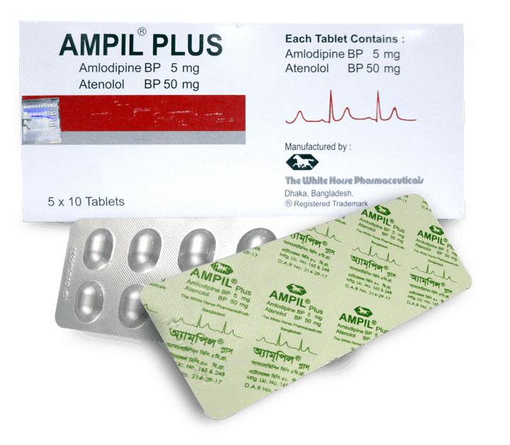 Ampil Plus 5/50 5mg+50mg Tablet