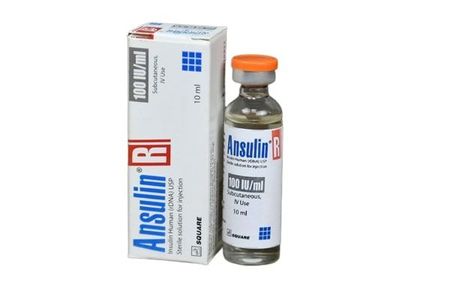 Ansulin R 100IU Vial 100IU/ml Injection