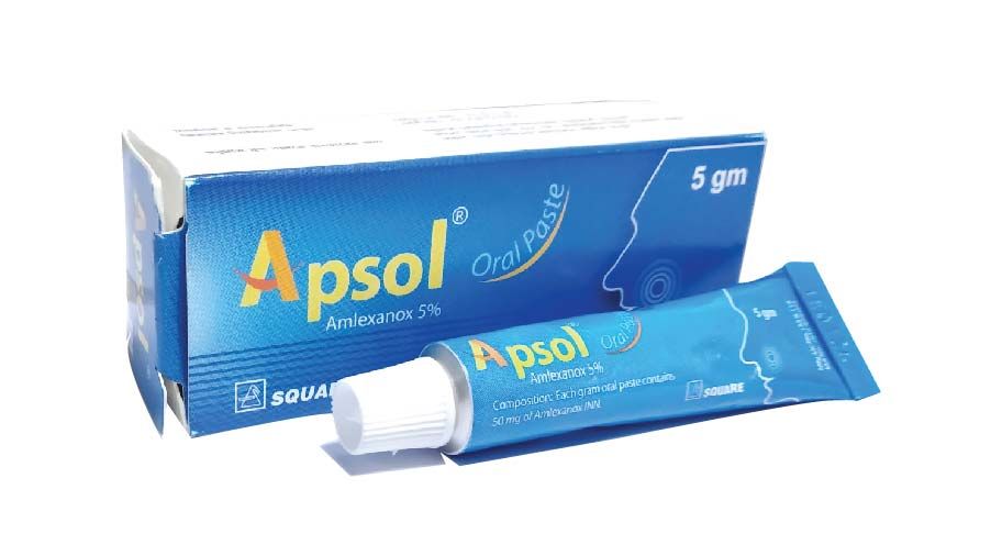 Apsol Paste 5% Oral Paste