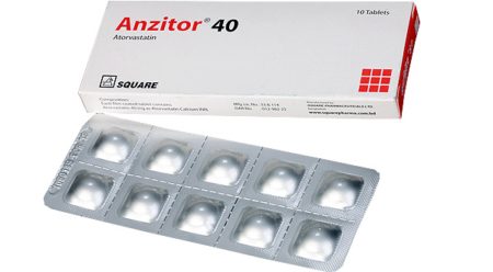 Anzitor 40mg Tablet