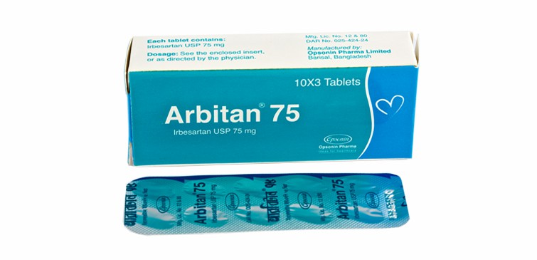 Arbitan 75mg Tablet
