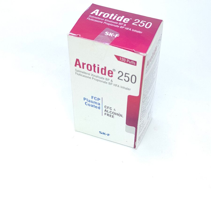 Arotide 25/250 25mcg+250mcg Inhaler