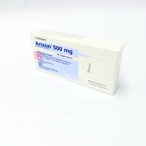 Arixon 500mg IV 500mg/vial Injection