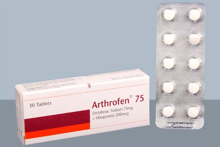 Arthrofen 75mg+200mcg Tablet