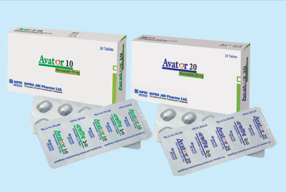 Avator 20mg Tablet