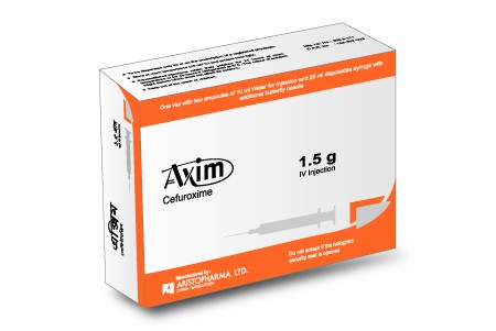 Axim 1.5 IV/IM 1.5gm/vial Injection