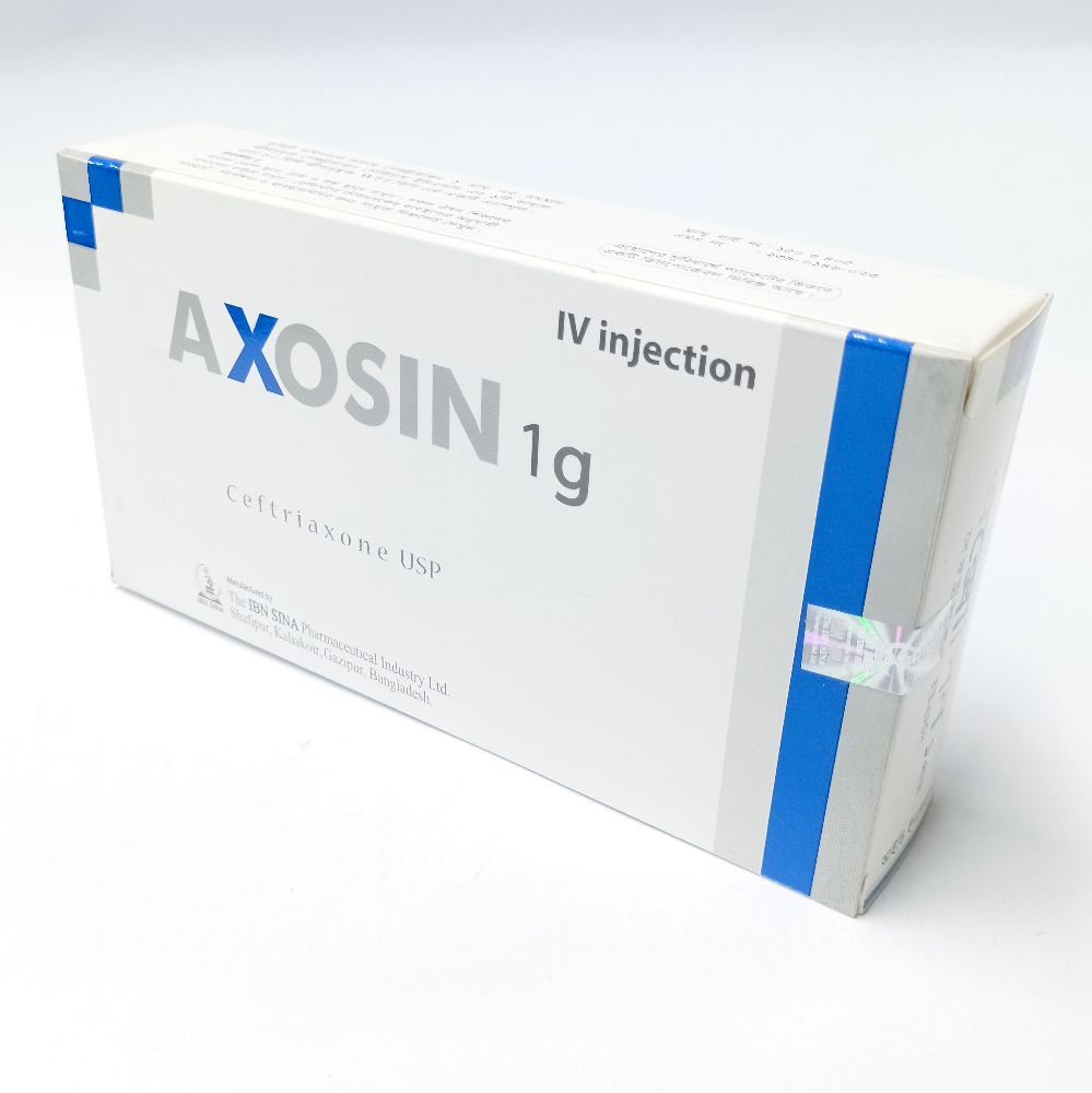 Axosin 1gm IV 1gm/vial Injection
