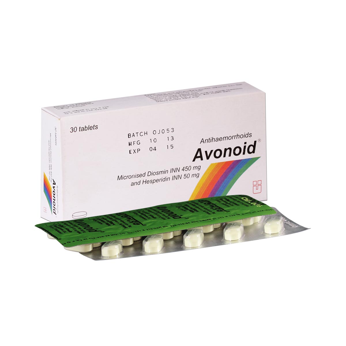 Avonoid 450mg+50mg Tablet