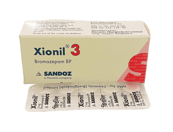 Xionil 3mg Tablet