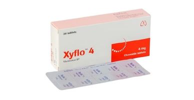 Xyflo 4 mg Chewable 4mg Tablet