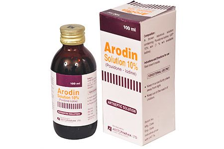 Arodin 10% Topical Solution