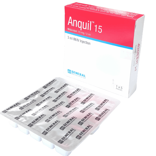 Anquil Inj 15mg/3ml Injection