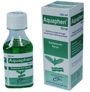 Aquaphen (30mg+100mg+1.25mg)/5ml Syrup
