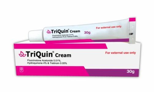 Triquin 0.01%+4%+0.05% Cream