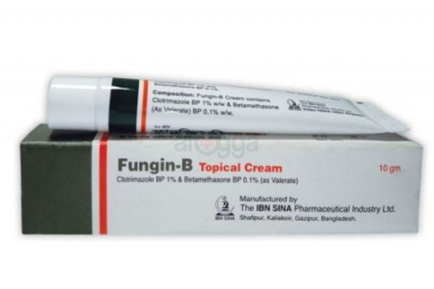 Fungin B Cream 0.1%+1% - Medicine - Arogga - Online Pharmacy Of Bangladesh