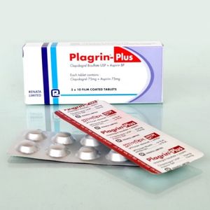 Plagrin Plus 75mg+75mg Tablet