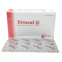 Xtracal-D 500mg+200IU Tablet