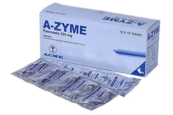 A Zyme 325mg Tablet